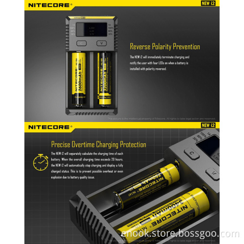 New Competitive Nitecore I2 Charger